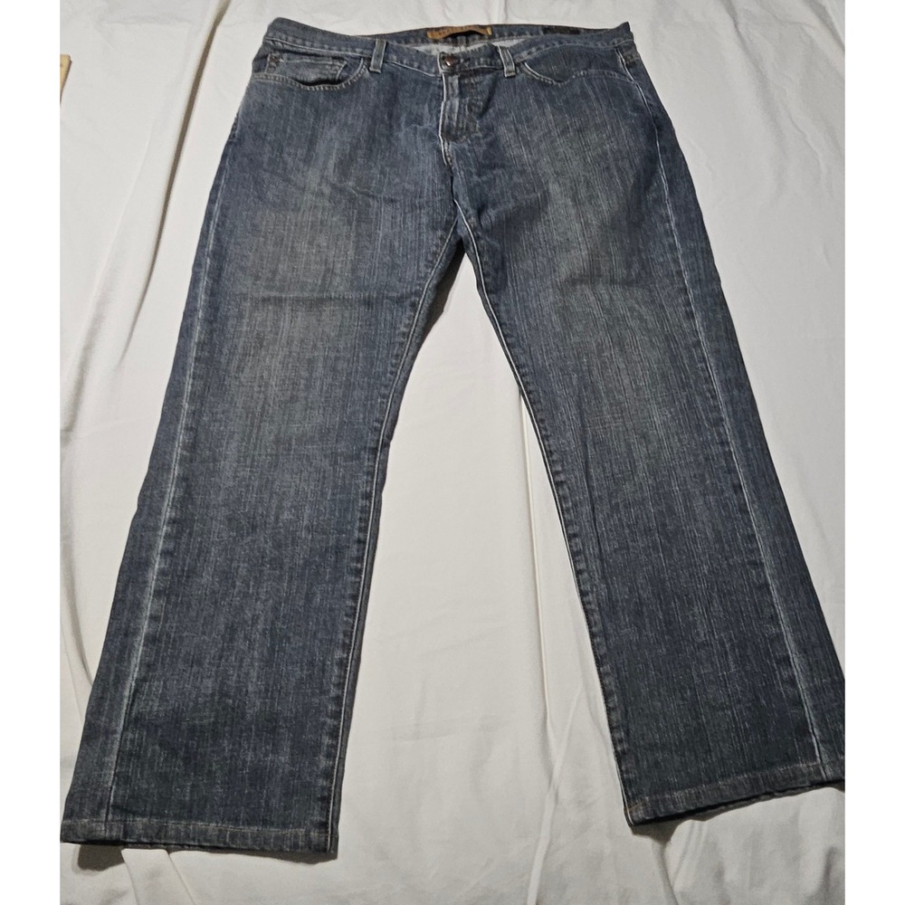 Agave Denim Rocker Jeans Mens 38 Classic Taper Dark Wash Blue Made in USA